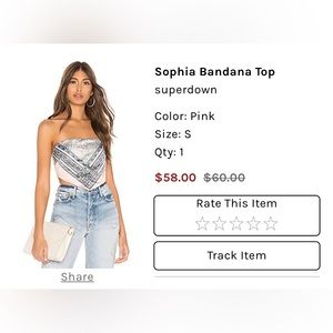 Brand: superdown, Size: Small